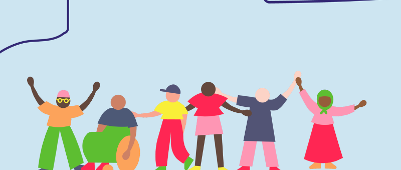 people to be part of your project graphic
